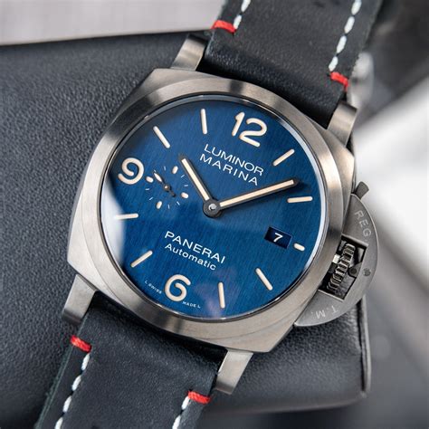 panerai pam 01124|panerai luminor marina blue dial.